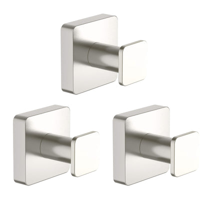 Fusion Bathroom Towel & Robe Hook 3 Count