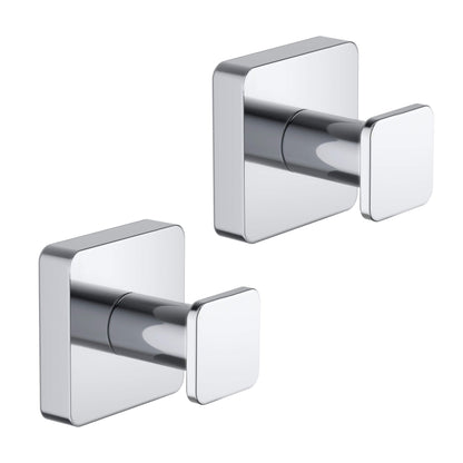 Fusion Bathroom Towel & Robe Hook 2 Count