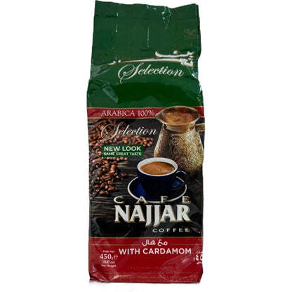 Najjar Turkish Coffee With Cardamom - Authentic Blend for Rich Flavor 250g