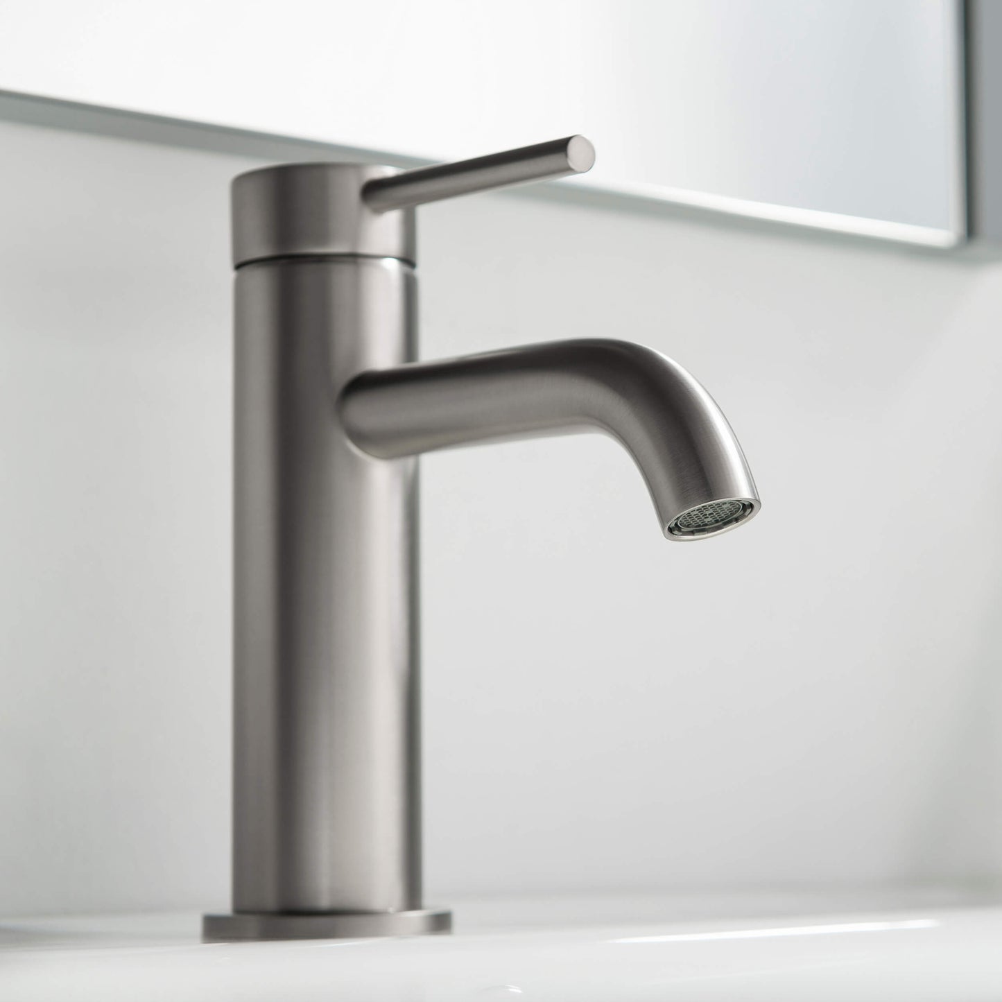 Halo Single Handle Bathroom Vanity Sink Faucet with Pop Up Drain