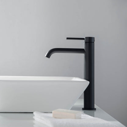 Halo Single Handle Bathroom Vessel Sink Faucet with Pop Up Drain