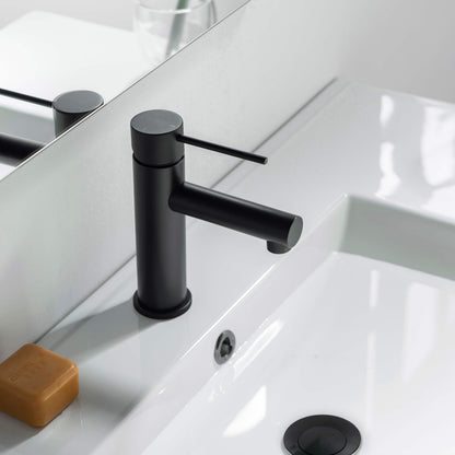 Verona Single Handle Bathroom Vanity Sink Faucet with Pop Up Drain
