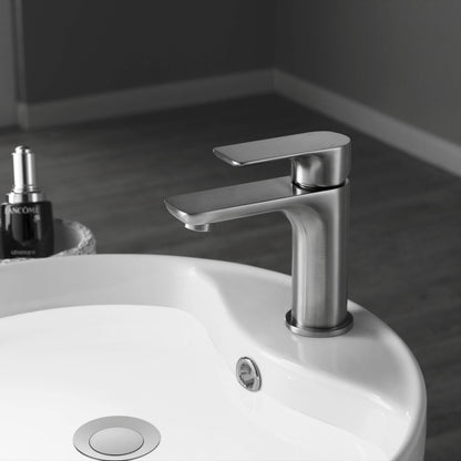 Austin Single Handle Bathroom Vanity Sink Faucet with Pop Up Drain