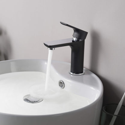Austin Single Handle Bathroom Vanity Sink Faucet with Pop Up Drain