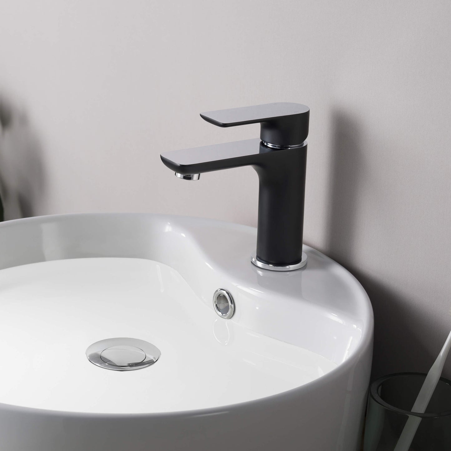Austin Single Handle Bathroom Vanity Sink Faucet with Pop Up Drain