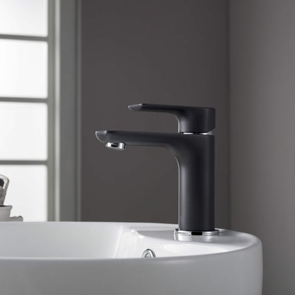 Austin Single Handle Bathroom Vanity Sink Faucet with Pop Up Drain