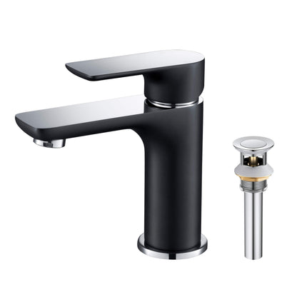 Austin Single Handle Bathroom Vanity Sink Faucet with Pop Up Drain