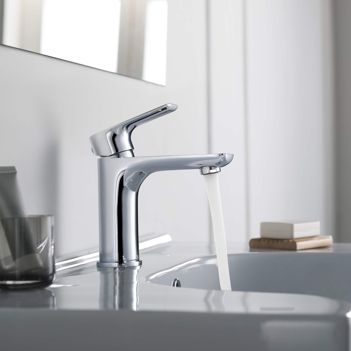 Austin Single Handle Bathroom Vanity Sink Faucet with Pop Up Drain