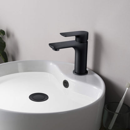 Austin Single Handle Bathroom Vanity Sink Faucet with Pop Up Drain