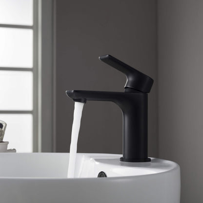 Austin Single Handle Bathroom Vanity Sink Faucet with Pop Up Drain