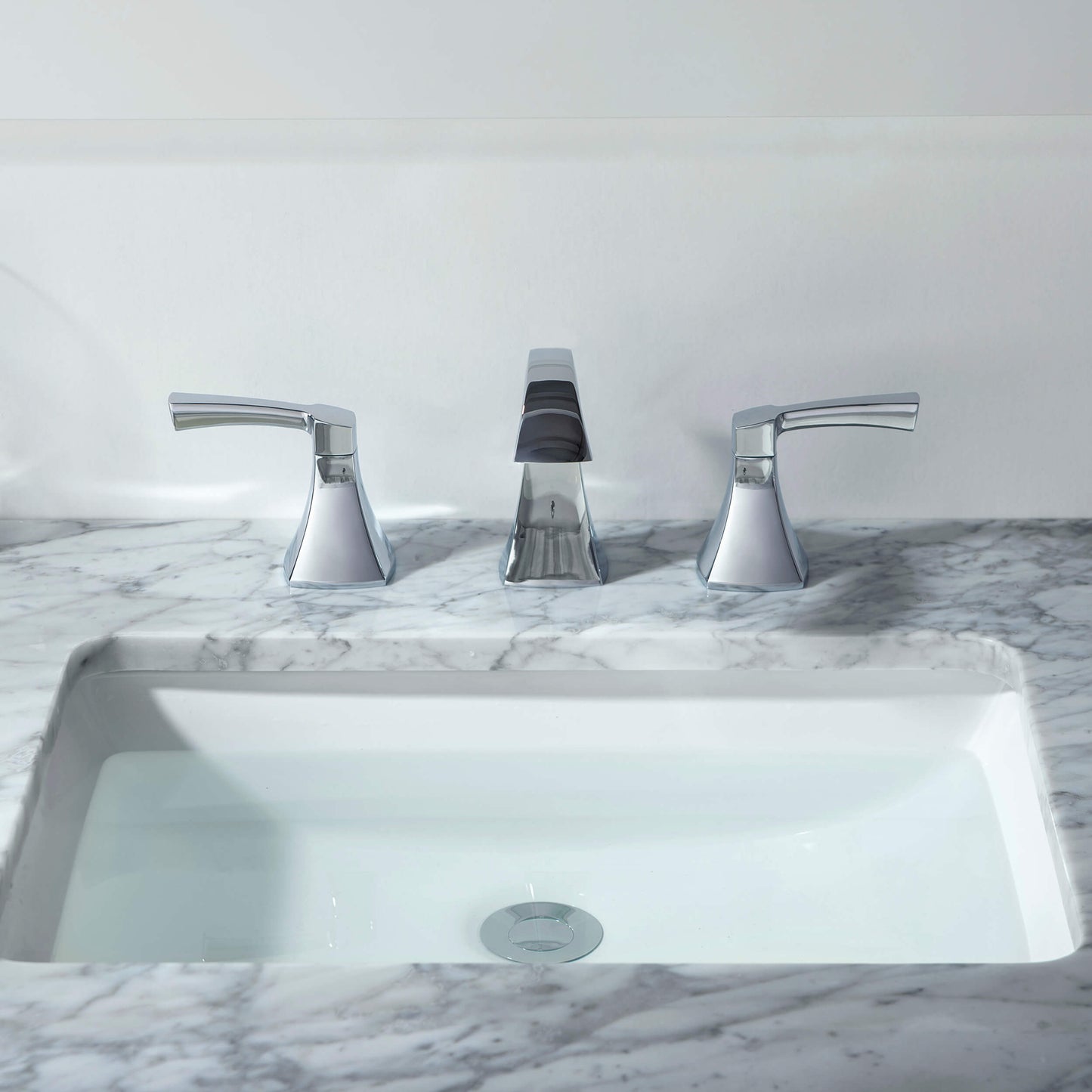 Vermont 8" Widespread Bathroom Sink Faucet with Drain Assembly