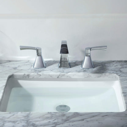 Vermont 8" Widespread Bathroom Sink Faucet with Drain Assembly