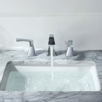 Vermont 8" Widespread Bathroom Sink Faucet with Drain Assembly