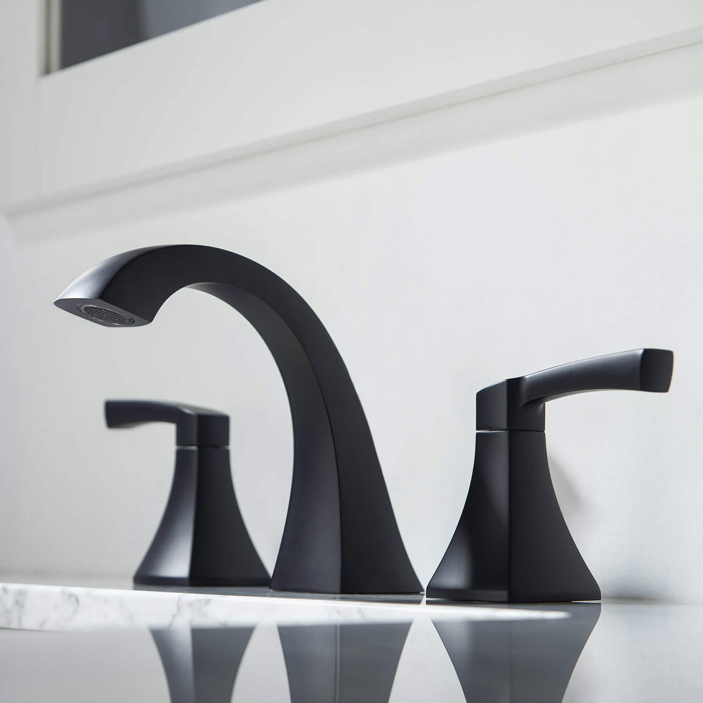 Vermont 8" Widespread Bathroom Sink Faucet with Drain Assembly
