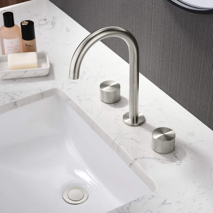 Verona 8" Widespread Bathroom Sink Faucet with Drain Assembly