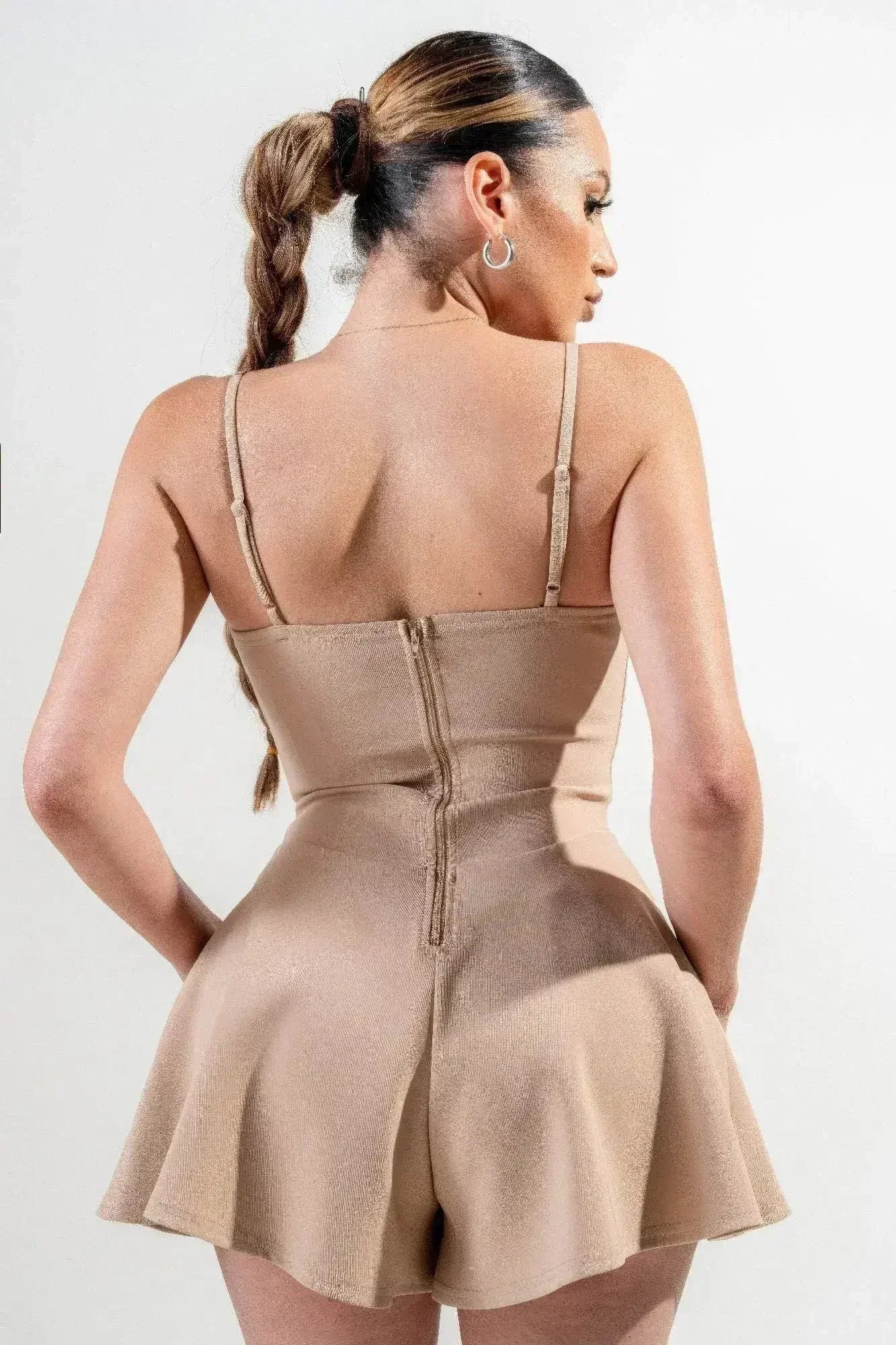 Stretch Woven Jumpsuit