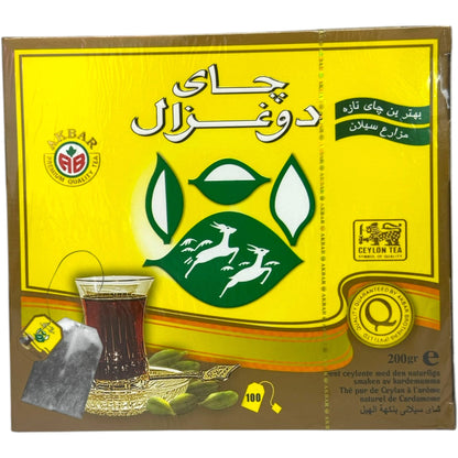 Do Ghazal Cardamom Tea Bags - Premium Quality Blend for Aromatic Relaxation