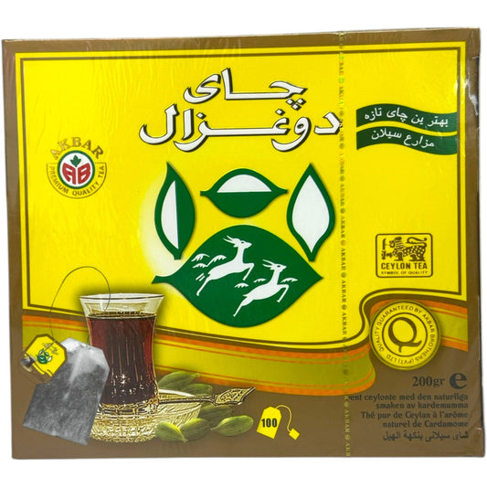 Do Ghazal Cardamom Tea Bags - Premium Quality Blend for Aromatic Relaxation