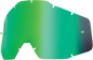 100% Accuri/Strata/Racecraft Lens - Green Mirror 51002-005-02