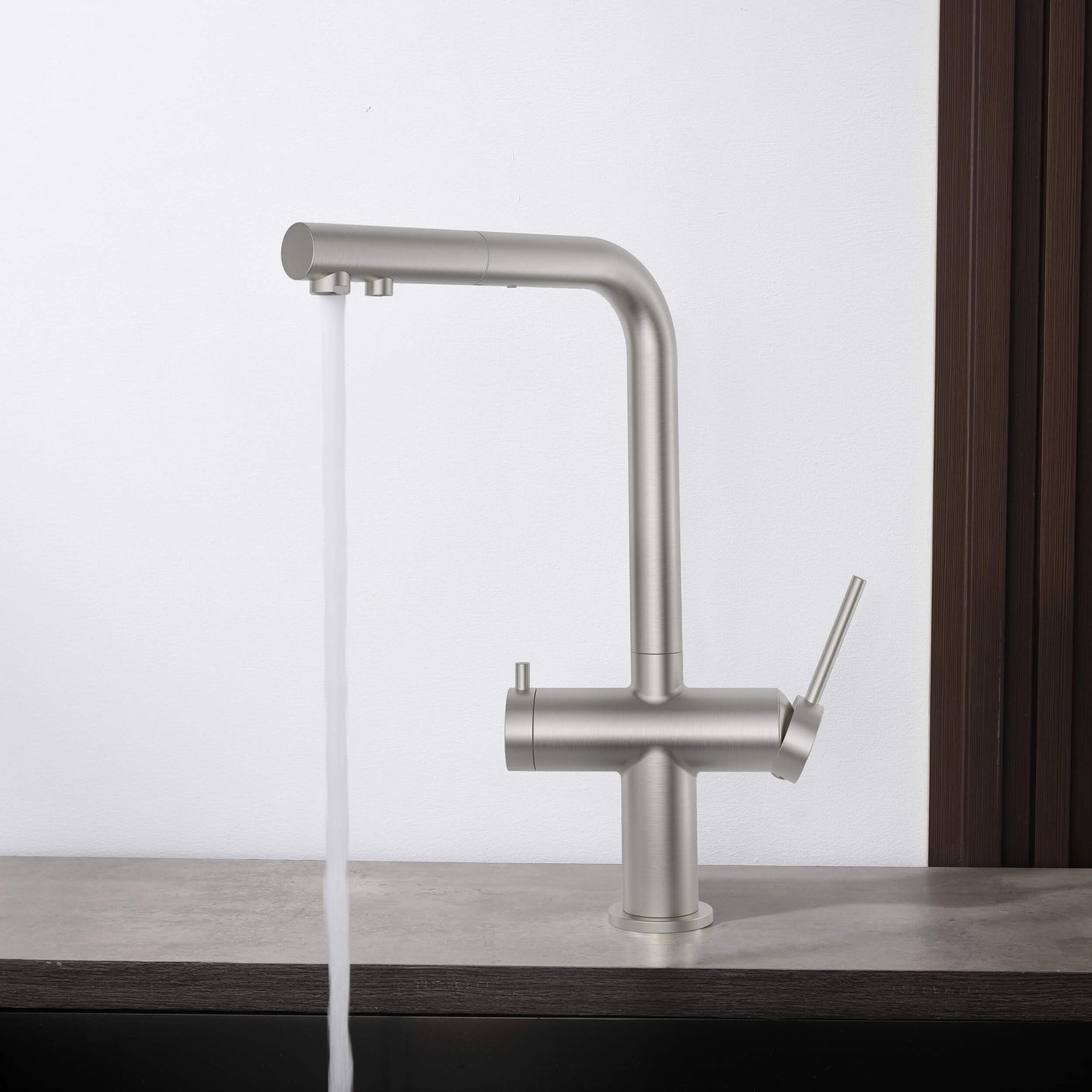 Halo 2-in-1 Pull Out Kitchen Filtration Faucet