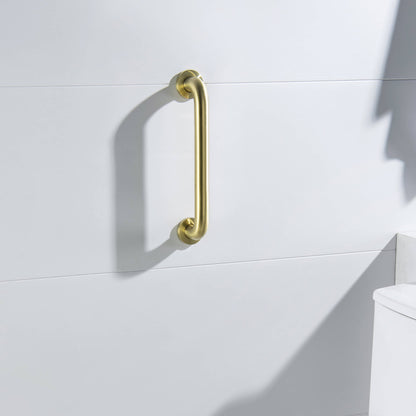Halo 12" Stainless Steel Bathroom Safety Grab Bar