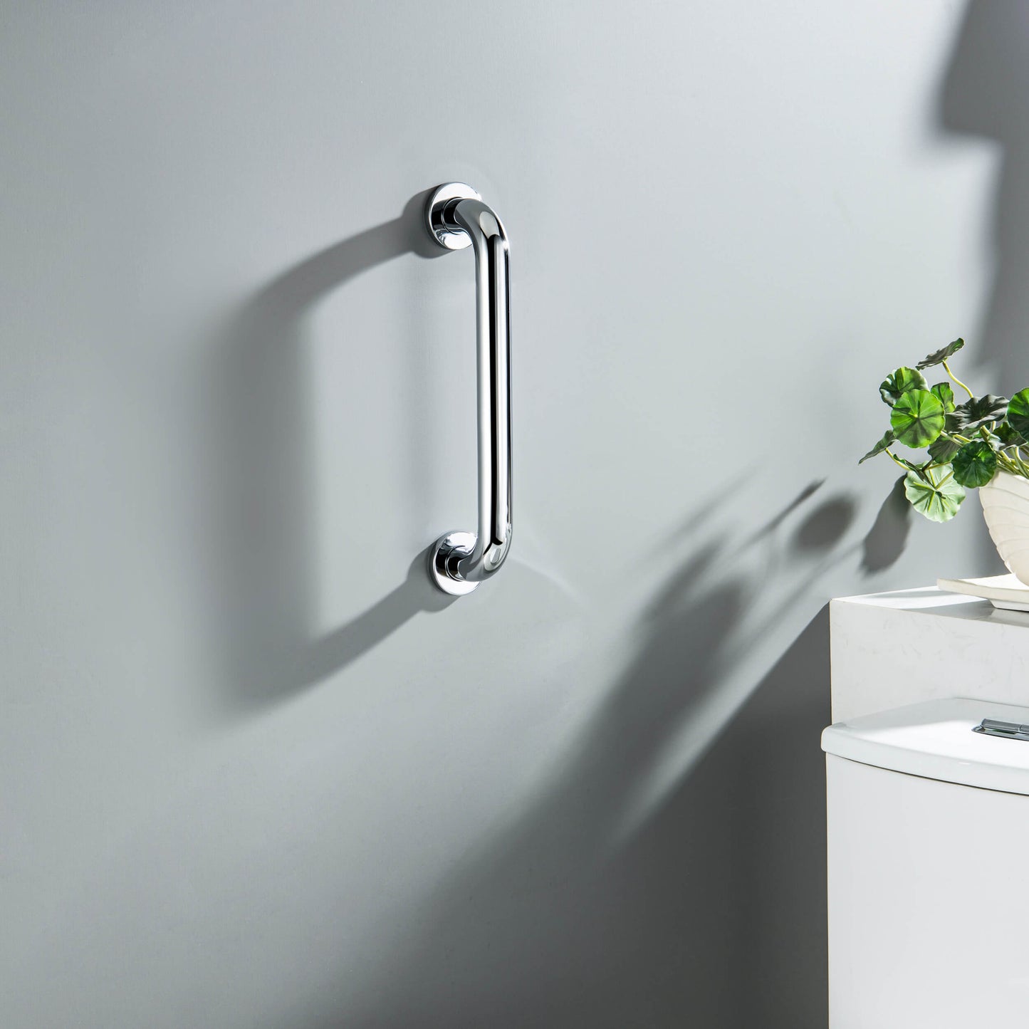 Halo 12" Stainless Steel Bathroom Safety Grab Bar