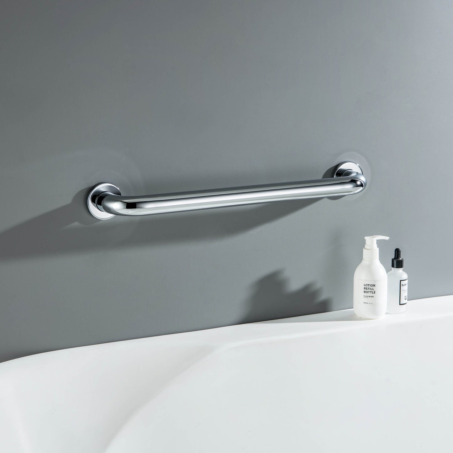 Halo 18" Stainless Steel Bathroom Safety Grab Bar
