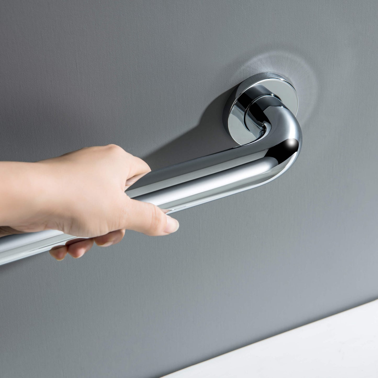 Halo 18" Stainless Steel Bathroom Safety Grab Bar