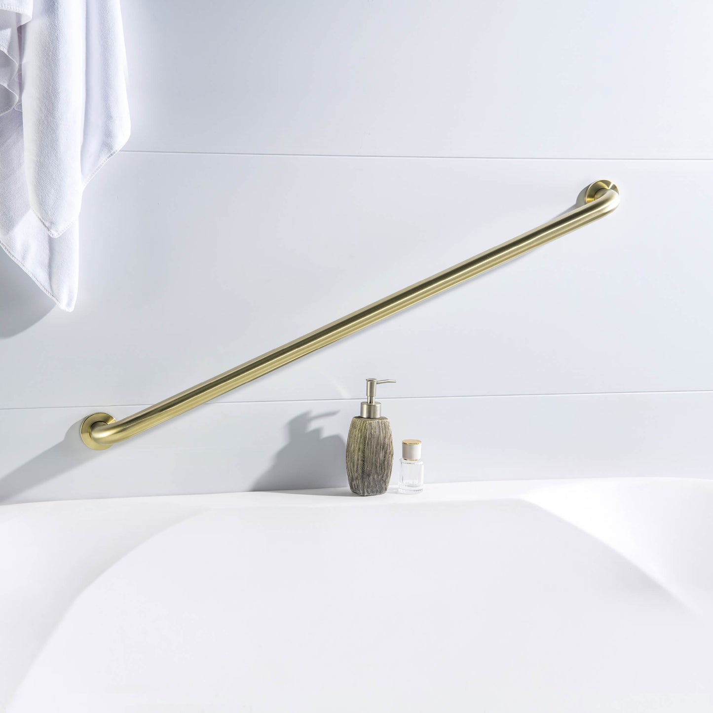 Halo 36" Stainless Steel Bathroom Safety Grab Bar