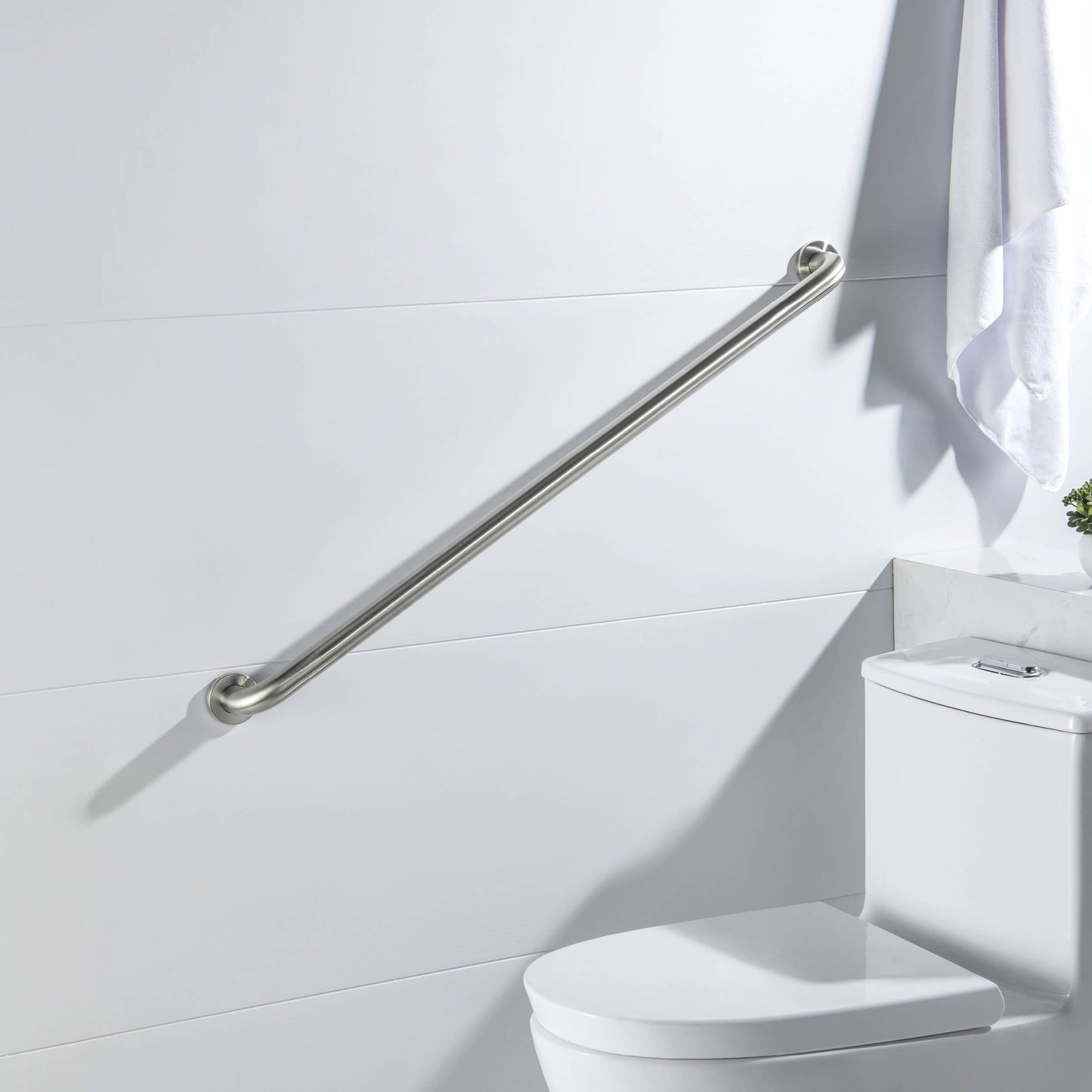 Halo 36" Stainless Steel Bathroom Safety Grab Bar