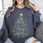 Oh Come Let Us Adore Him, Christmas, Religious, Christian, Carol Sweatshirt
