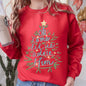 Oh Come Let Us Adore Him, Christmas, Religious, Christian, Carol Sweatshirt