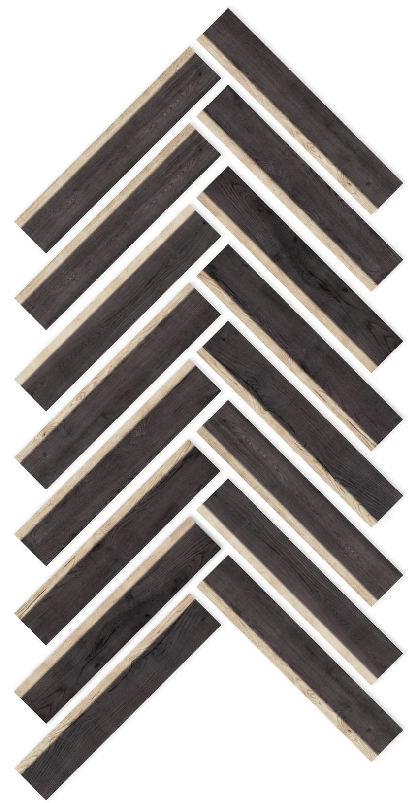 Arrow Chevron 3X16 Wood Plank Collection