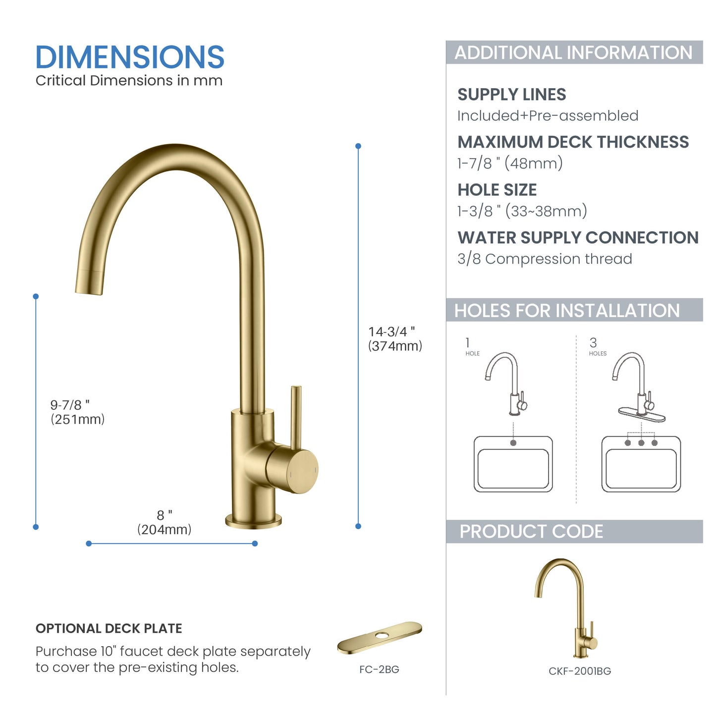 Halo Single Handle Bar Sink Faucet