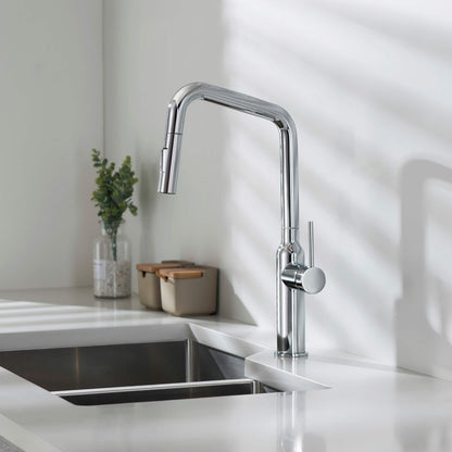 Tampa Single Handle Pull Down Kitchen Sink Faucet
