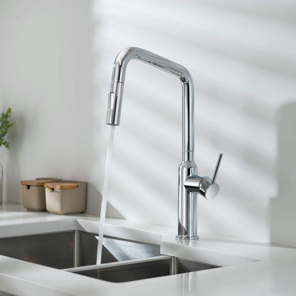 Tampa Single Handle Pull Down Kitchen Sink Faucet