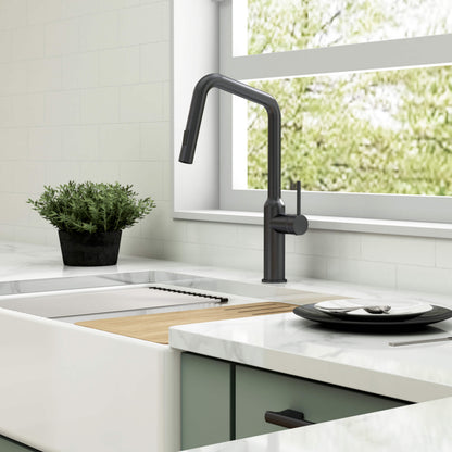 Tampa Single Handle Pull Down Kitchen Sink Faucet