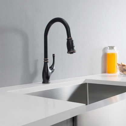 Omaha Single Handle Pull Down Kitchen Sink Faucet