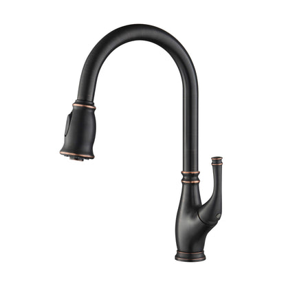 Omaha Single Handle Pull Down Kitchen Sink Faucet
