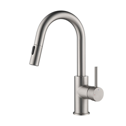 Halo Single Handle Pull Down Kitchen & Bar Sink Faucet