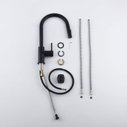 Halo Single Handle Pull Down Kitchen Faucet