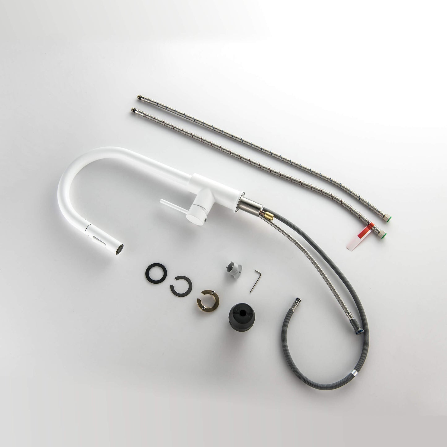 Halo Single Handle Pull Down Kitchen Faucet