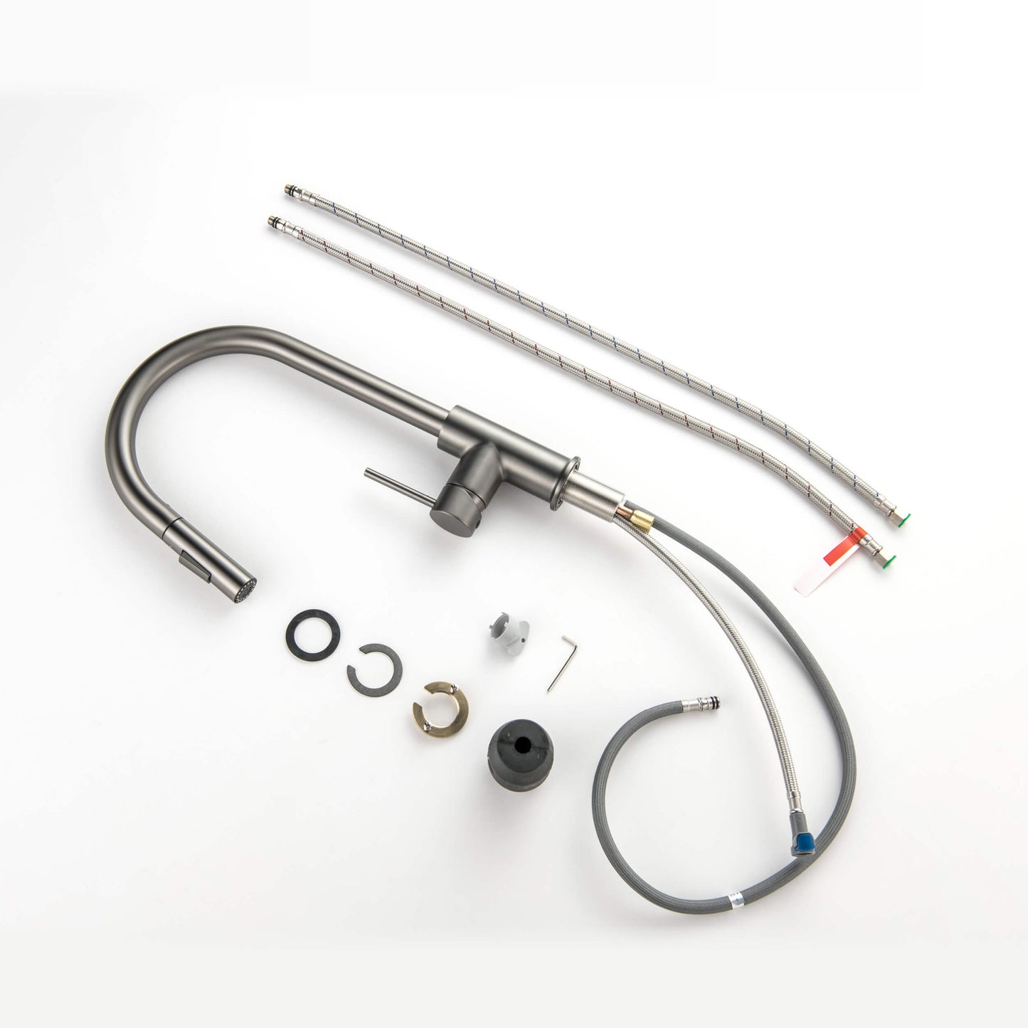 Halo Single Handle Pull Down Kitchen Faucet
