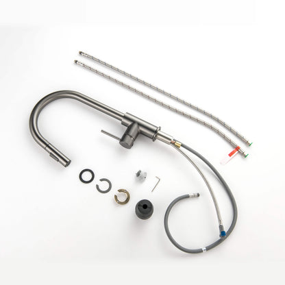 Halo Single Handle Pull Down Kitchen Faucet