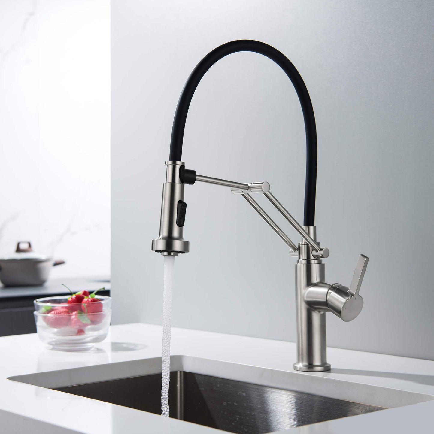 Vista Single Handle Pull Down Kitchen Faucet