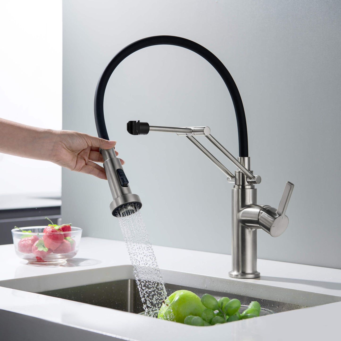 Vista Single Handle Pull Down Kitchen Faucet