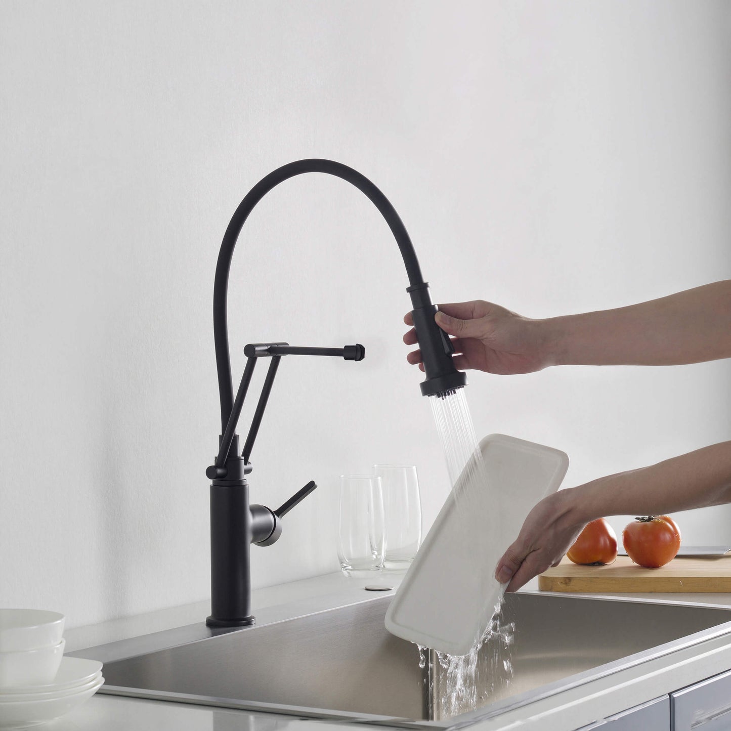 Vista Single Handle Pull Down Kitchen Faucet