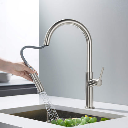 Neo Single Handle Pull Down Kitchen Sink Faucet