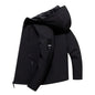 Men's Casual Lightweight Hooded Jacket for Spring/Fall
