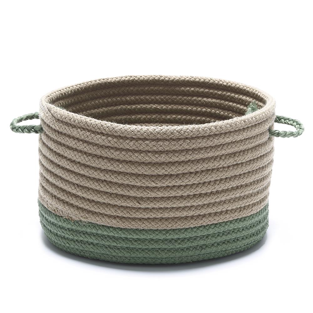 Colonial Mills IN61A017X010 17 x 17 x 10 in. Marina Round Basket | Home Decor | Kitchen + Metal